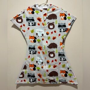 NWOT Zipadee-Zip Sleeping Baby Raccoon Woodland Sleep Sack, 3-6 Months XS